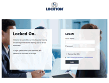 Tablet Screenshot of lockton.skillsserve.com